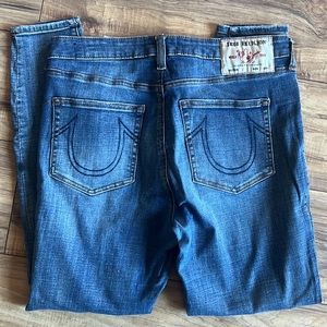 True Religion Jeans High Rise Super Skinny size 32